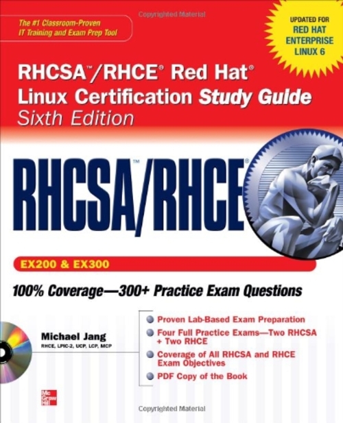 Product picture RHCSA/RHCE Red Hat Linux Certification Practice Exams